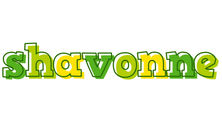 Shavonne juice logo