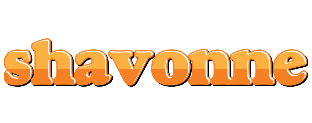 Shavonne orange logo