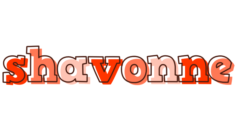 Shavonne paint logo