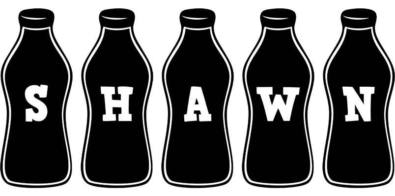 Shawn bottle logo
