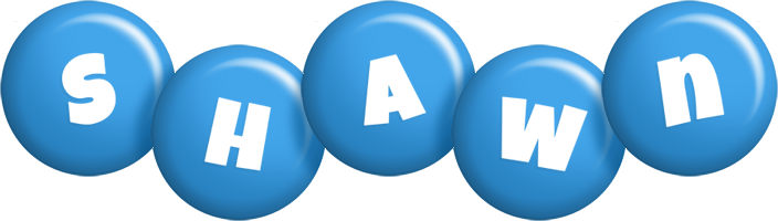 Shawn candy-blue logo