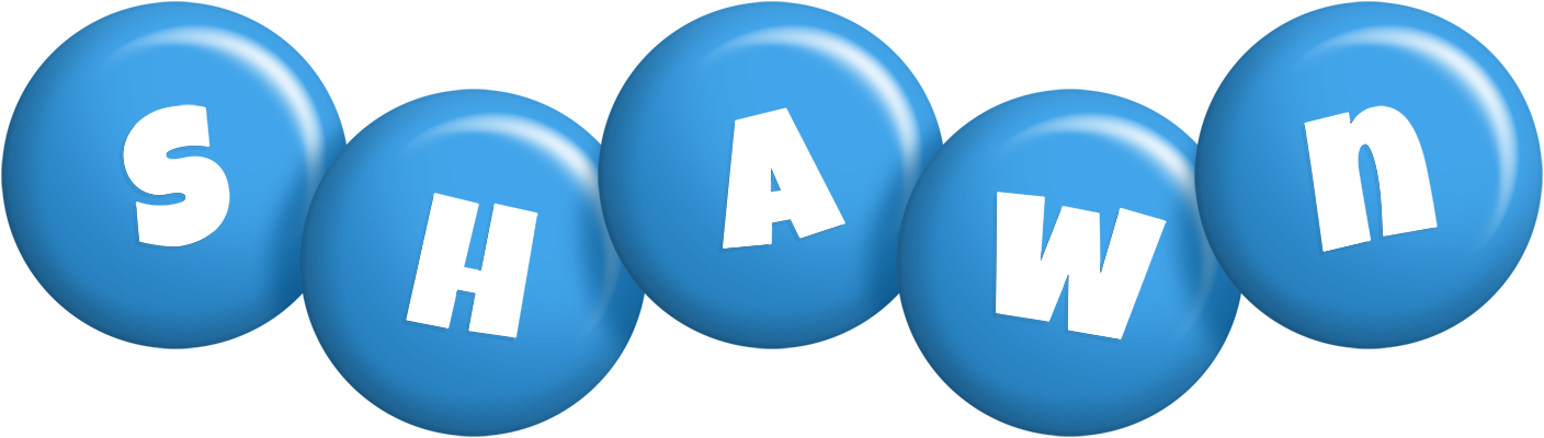 Shawn candy-blue logo