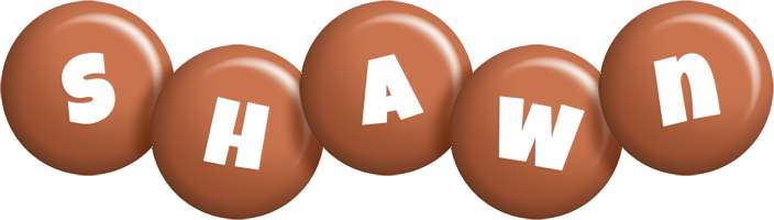 Shawn candy-brown logo