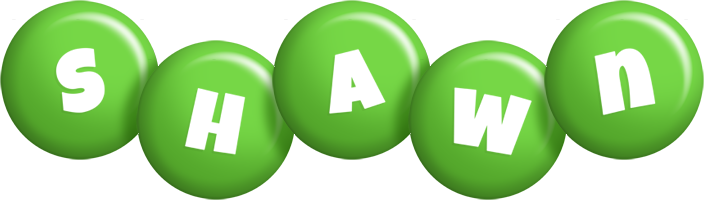 Shawn candy-green logo
