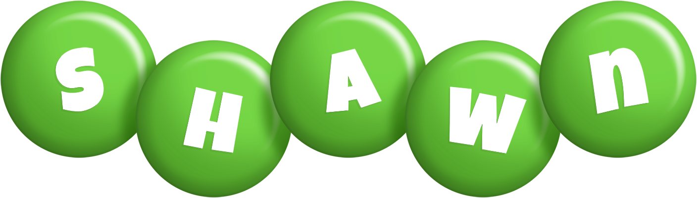 Shawn candy-green logo