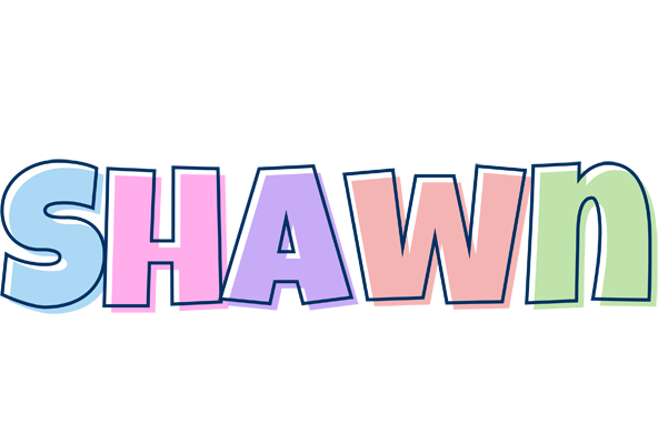 Shawn pastel logo