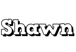 Shawn snowing logo