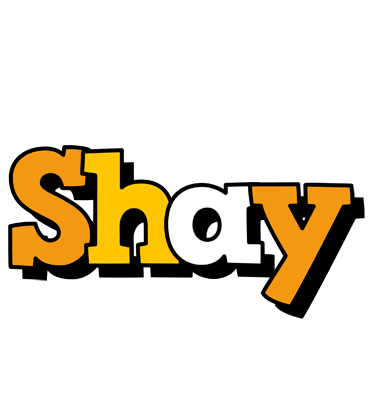 Shay cartoon logo
