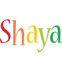 Shaya birthday logo