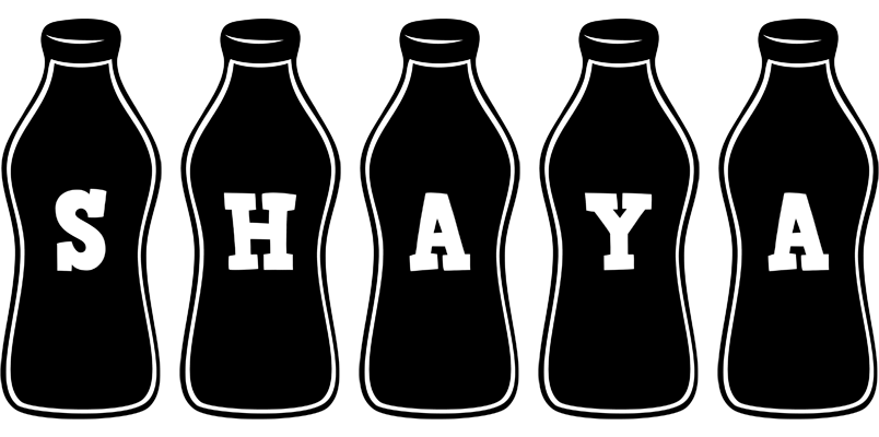 Shaya bottle logo