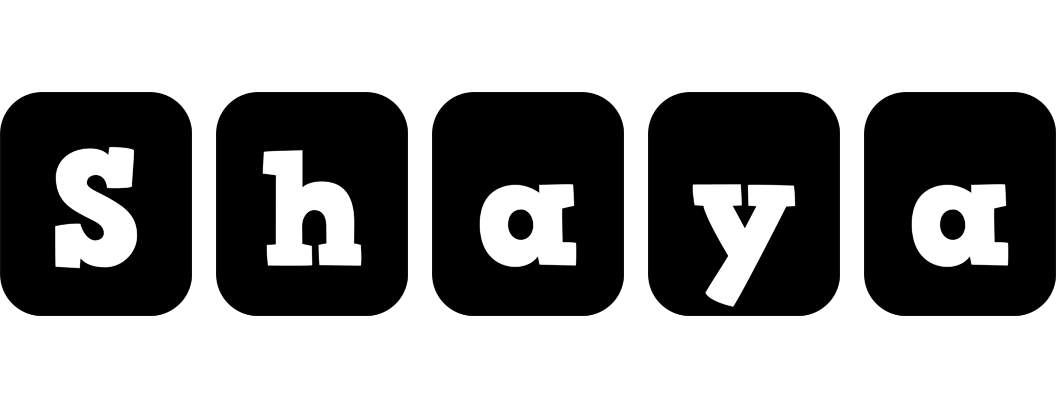 Shaya box logo