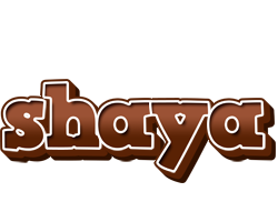 Shaya brownie logo