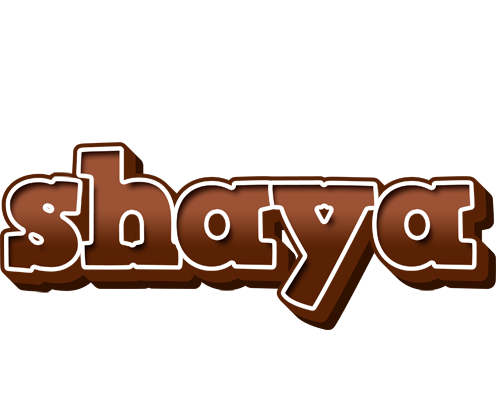 Shaya brownie logo