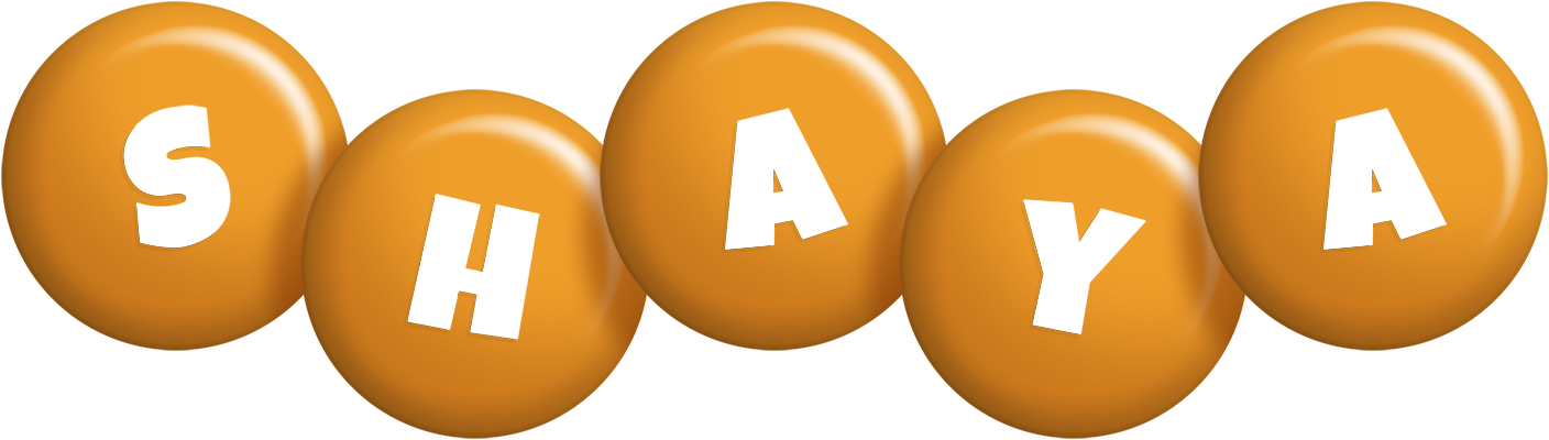Shaya candy-orange logo