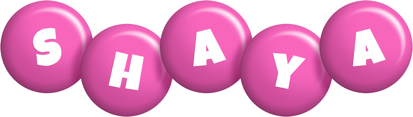 Shaya candy-pink logo