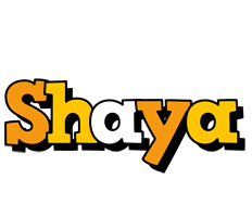 Shaya cartoon logo