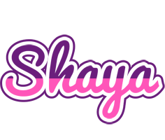 Shaya cheerful logo