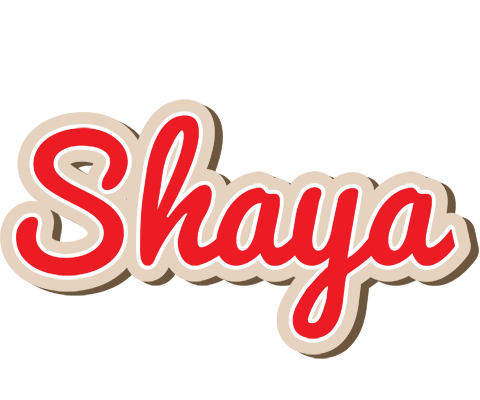 Shaya chocolate logo