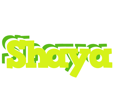 Shaya citrus logo