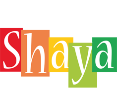 Shaya colors logo