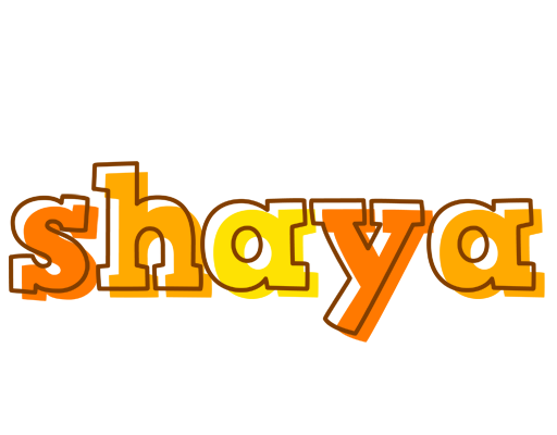 Shaya desert logo
