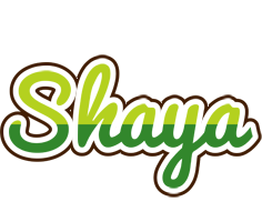 Shaya golfing logo