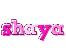 Shaya hello logo