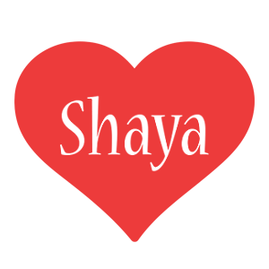 Shaya love logo