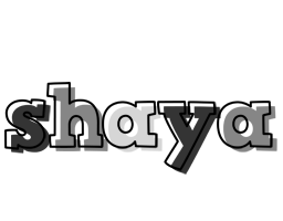 Shaya night logo