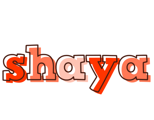 Shaya paint logo