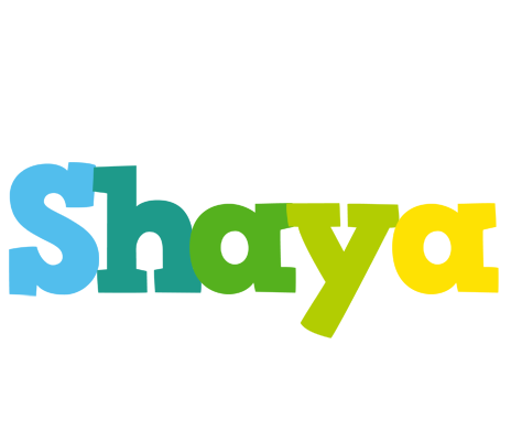 Shaya rainbows logo