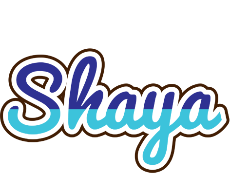 Shaya raining logo