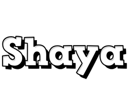 Shaya snowing logo