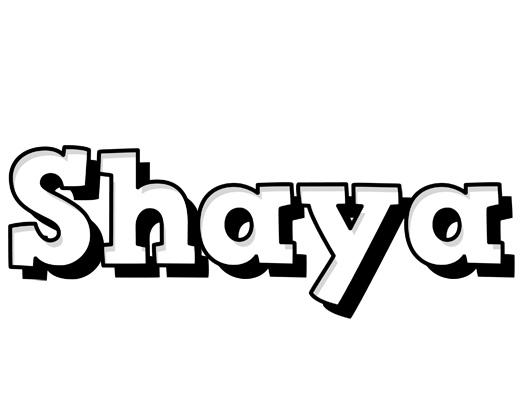 Shaya snowing logo
