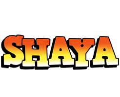 Shaya sunset logo