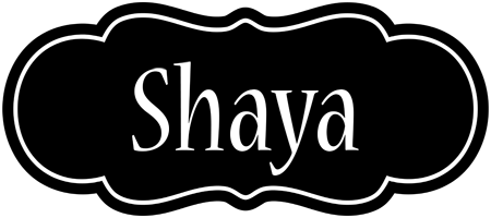 Shaya welcome logo