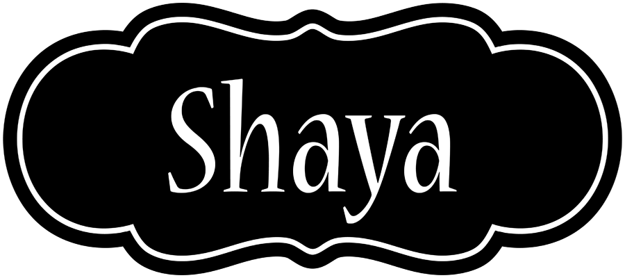 Shaya welcome logo