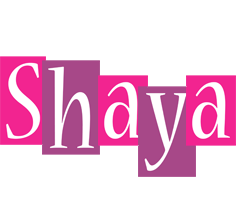 Shaya whine logo