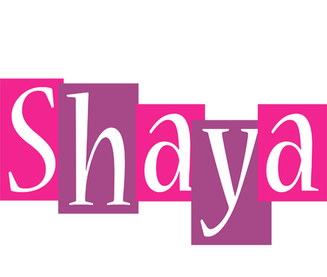 Shaya whine logo