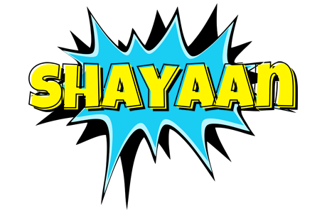 Shayaan amazing logo