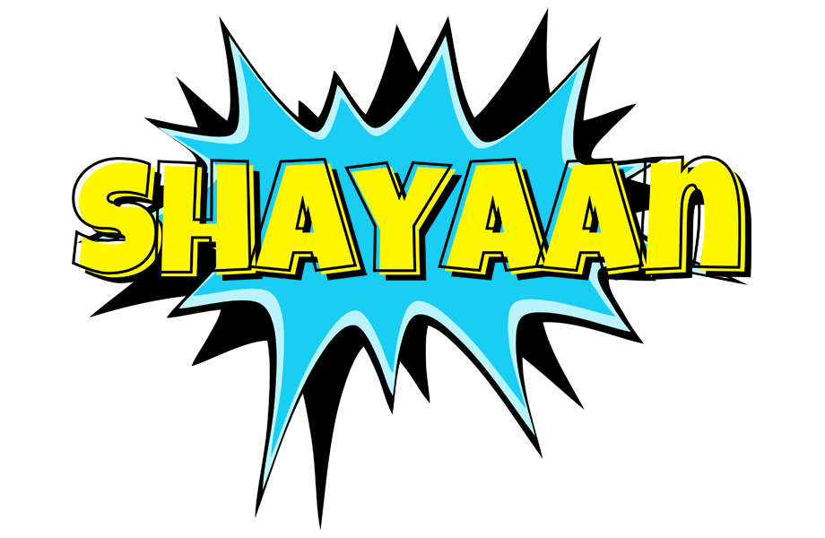 Shayaan amazing logo
