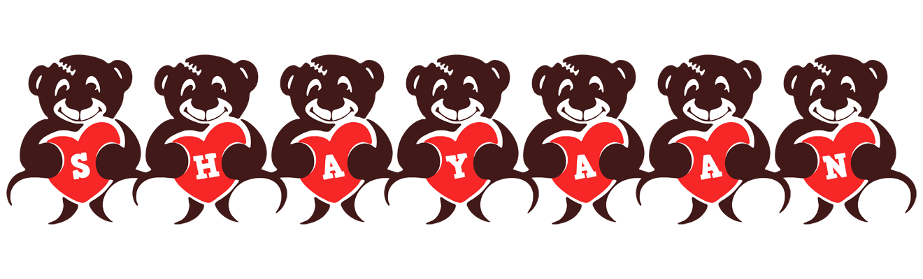 Shayaan bear logo