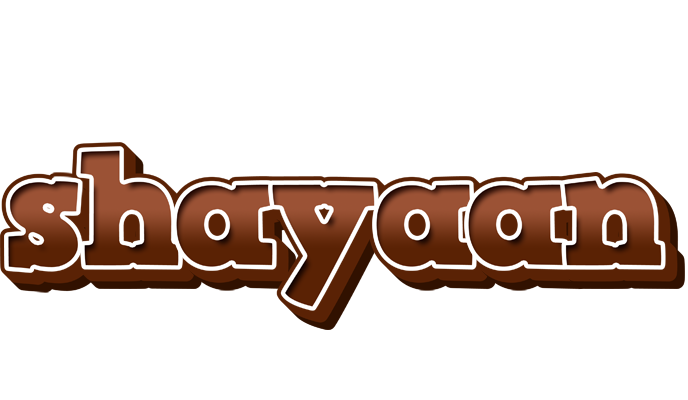 Shayaan brownie logo