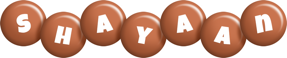 Shayaan candy-brown logo