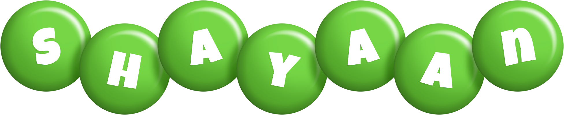Shayaan candy-green logo