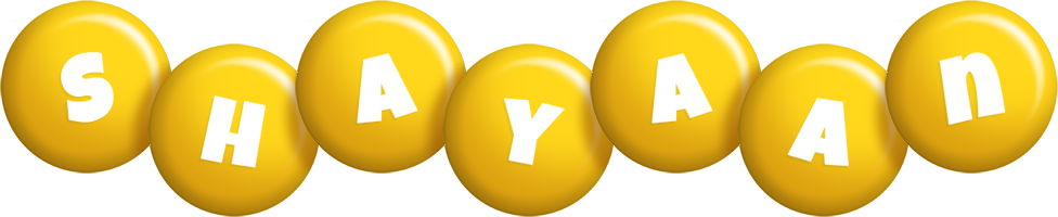 Shayaan candy-yellow logo