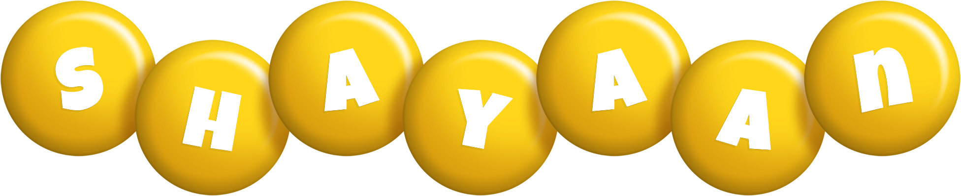 Shayaan candy-yellow logo
