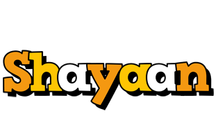 Shayaan cartoon logo