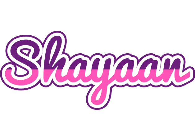 Shayaan cheerful logo