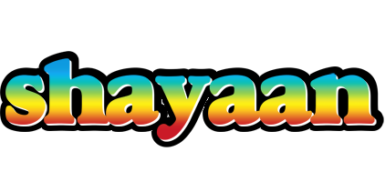 Shayaan color logo